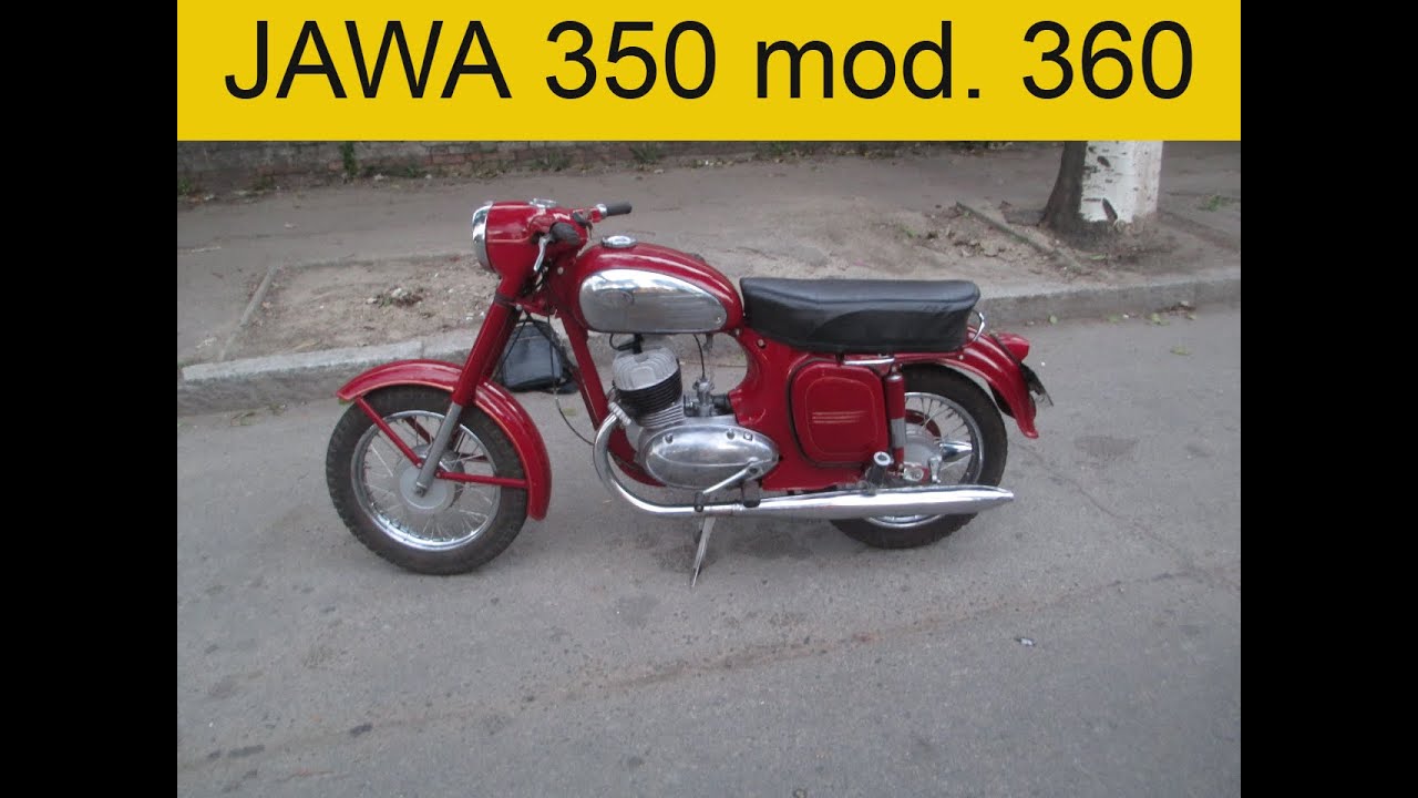 JAWA 350 mod. 360, огляд на новий проект.