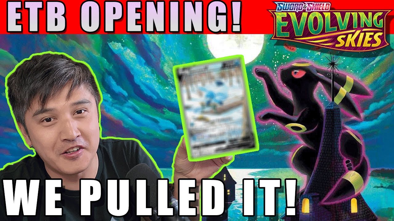 DAMAGED Evolving Skies ETB ACTUALLY HAD SOMETHING GOOD?!