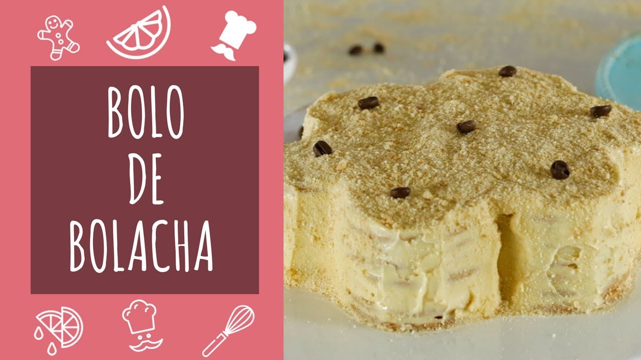 Bolo de Bolacha (receita r&aacute;pida e f&aacute;cil) - Teleculin&aacute;ria