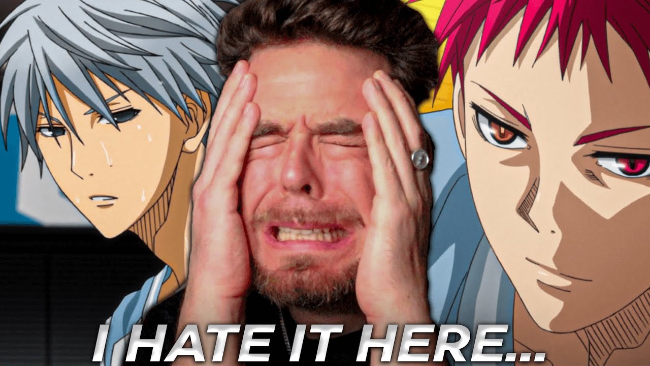 The final begins... Basketball HATER Reacts to Kuroko No Basket S3 E17-E18