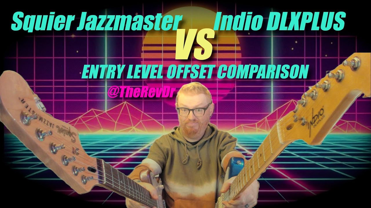 Сравнение начального уровня смещения Squier Jazzmaster и Indio DLXPLUS