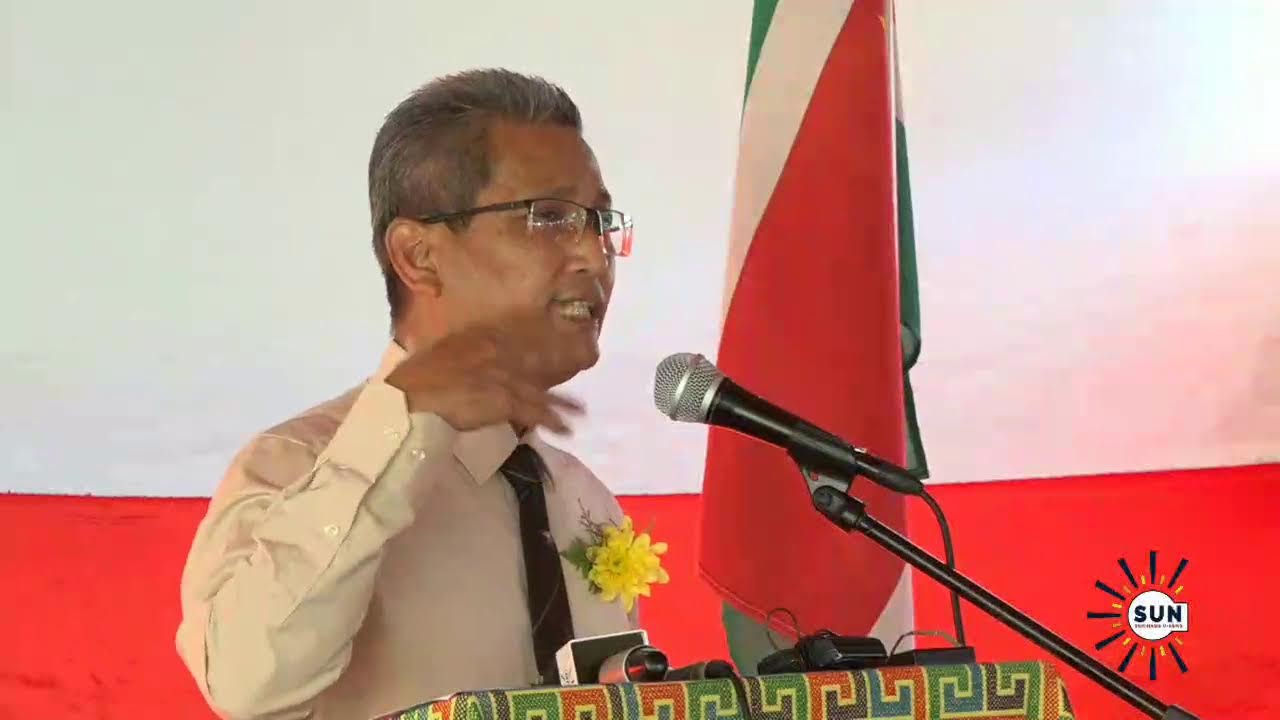 LIVE - Onthulling naambord Directoraat Burgerzaken van ministerie BIZA I SUN WEB TV I