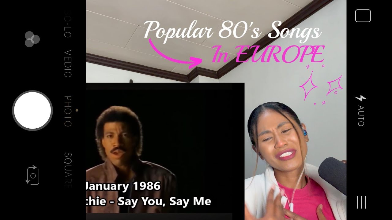 Most Popular Song in Europe Each Month of the '80s | Reaction