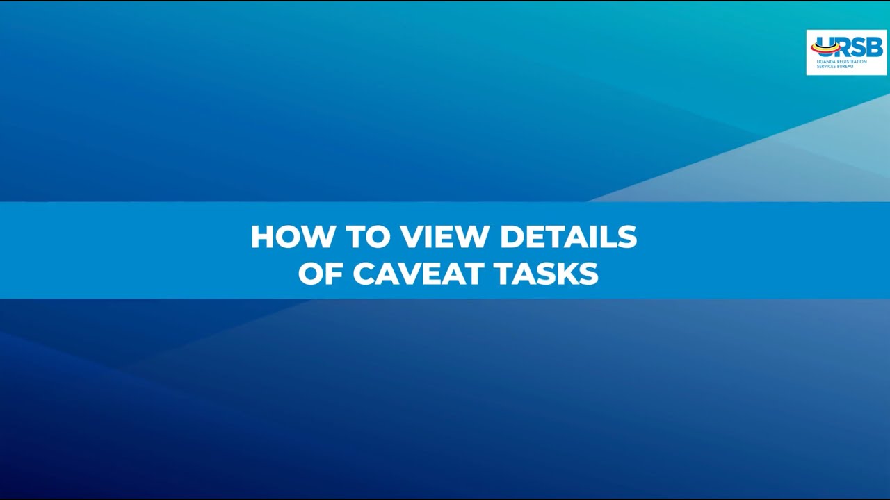 How to view details of Caveat task generated through SIMPO