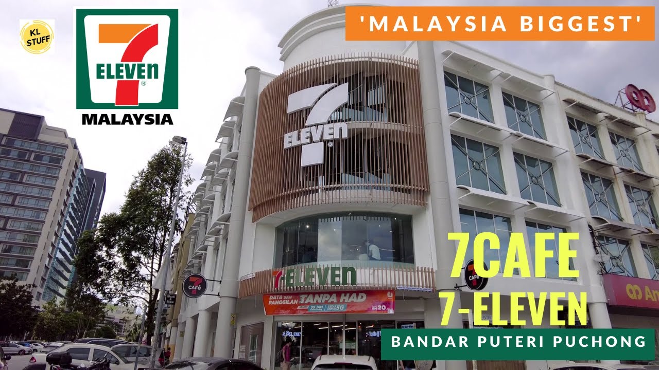 Malaysia Biggest 7-Eleven Café @ Bandar Puteri Puchong