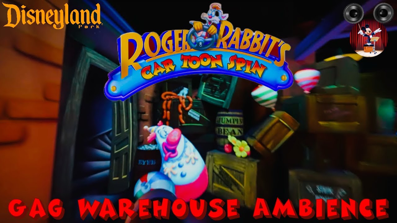 Roger Rabbit’s Car Toon Spin - Gag Warehouse Ambience (Hungarian Rhapsody #2) | Disneyland Park