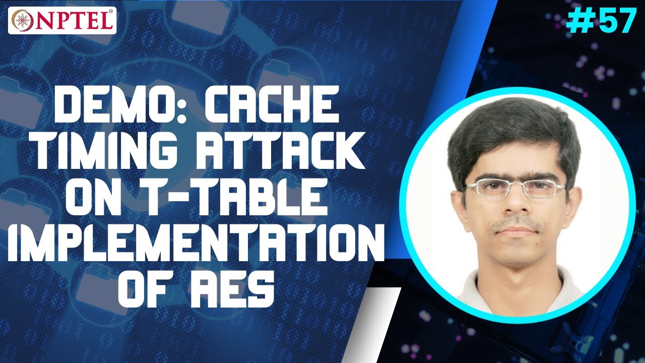 #57 Demo | Cache Timing Attack on AES T Table | Information Security 5 Secure Systems Engineering