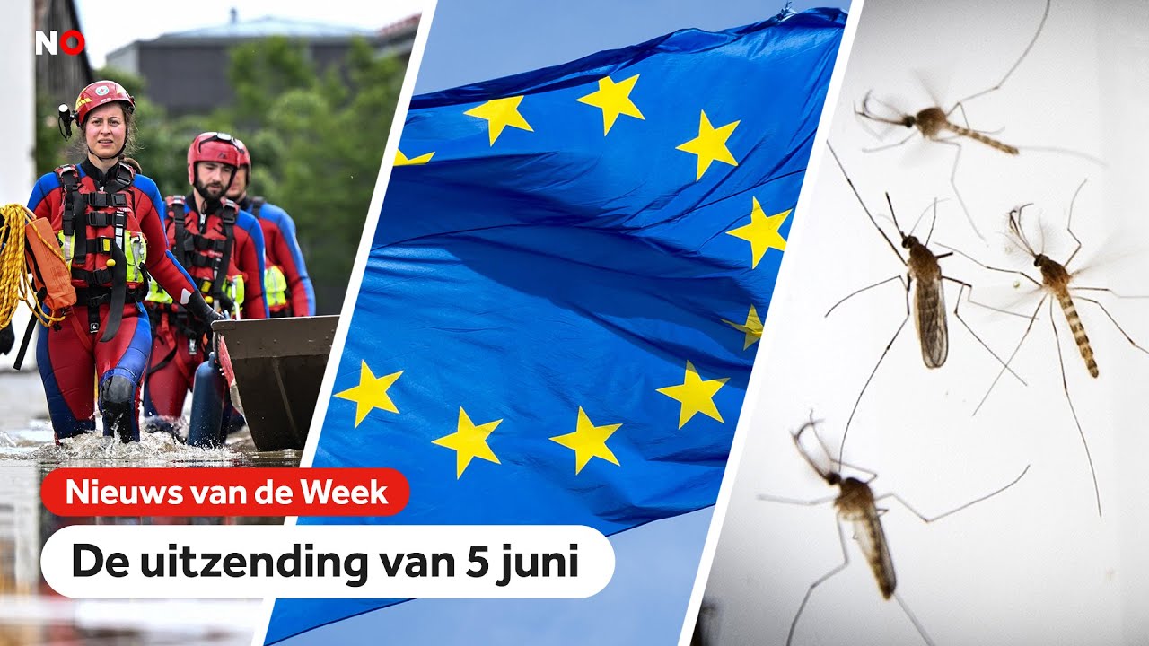 Overstromingen in Duitsland, verkiezingen in Europa en wat kun je doen tegen een muggenplaag?