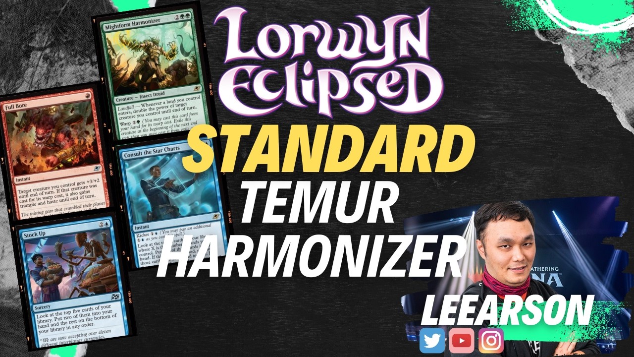 Turn 4 KILL! | Temur Harmonizer Combo in Lorwyn Eclipsed Standard