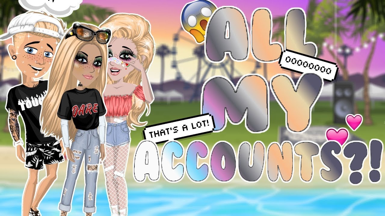 ALL MY ACCOUNTS 😍😍😍 * ALL USERS IN DESC.* // MSP