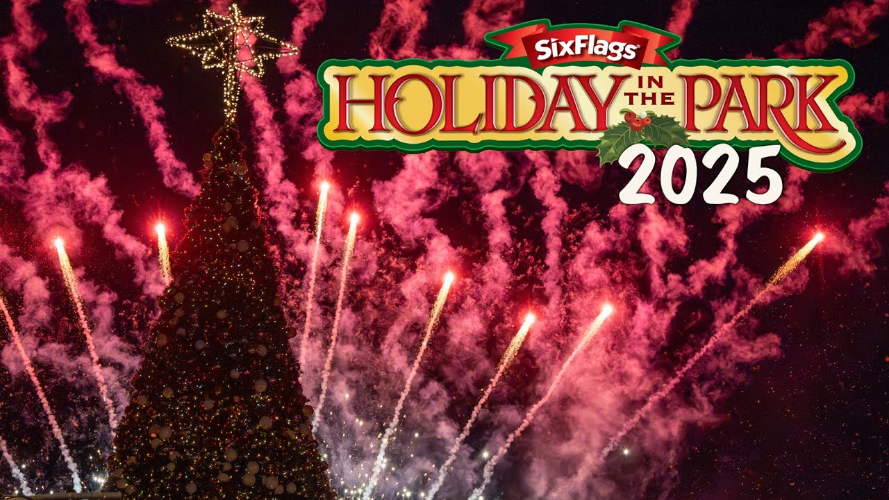 Праздник в парке 2025 в Fiesta Texas | Впечатляющий декор, новые обзоры еды, множество живых выст...