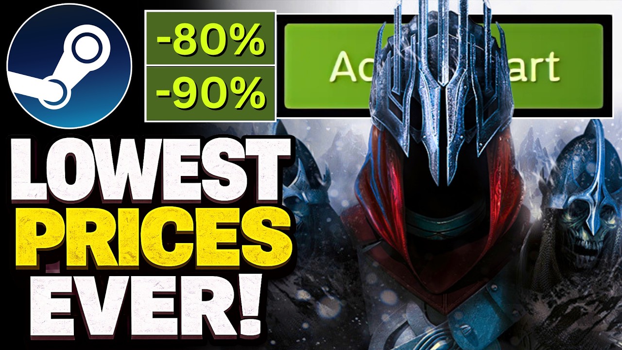 В Steam сейчас БЕЗУМНЫЕ скидки! (До 90%)