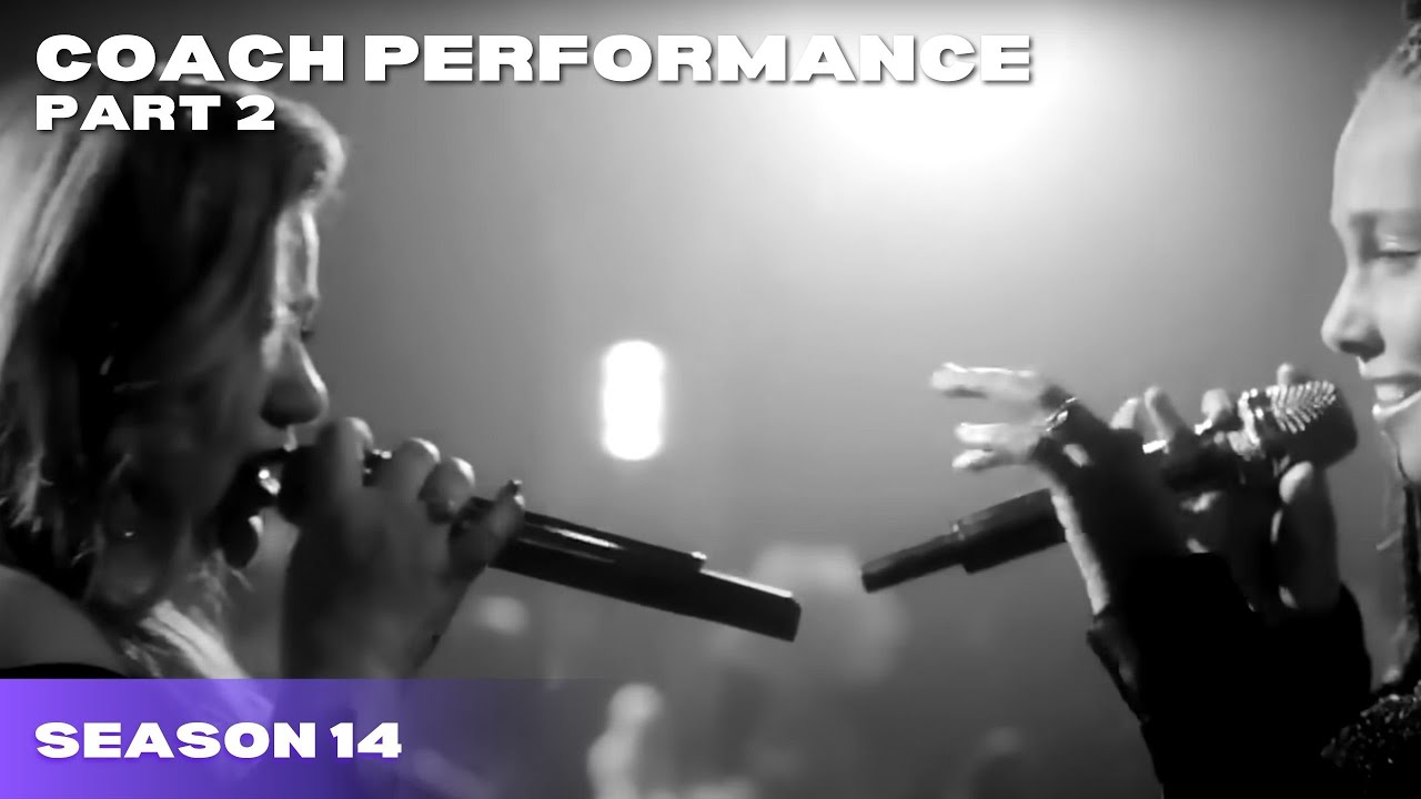 "Feeling Good": Kelly Clarkson & Alicia Keys (The Voice Season 14 Coach Performance) Part 2/2