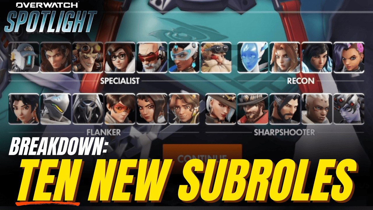 NEW PASSIVES for EVERY HERO: Sub-role Passives | Overwatch Spotlight