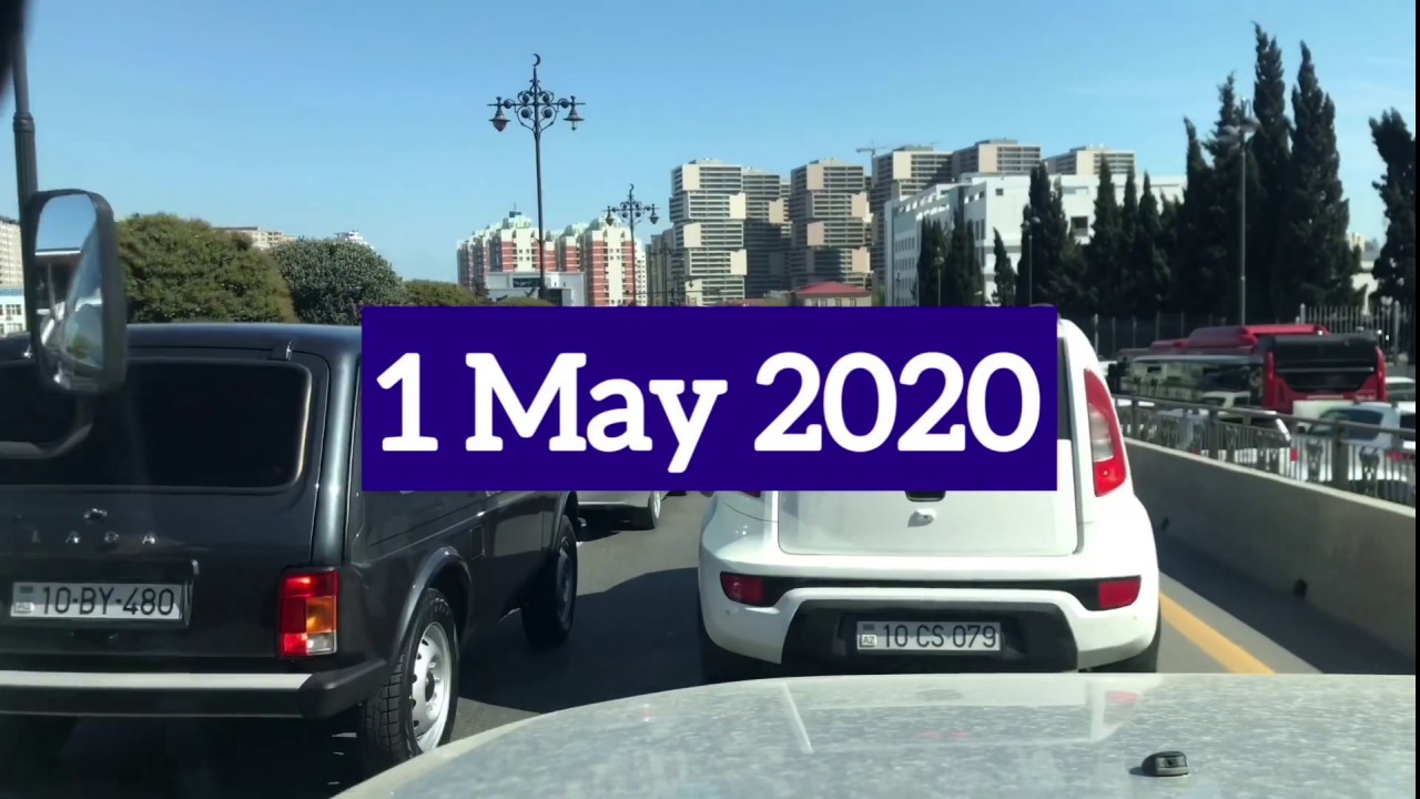 Bakıda karantin qurtardımı, 1 may 2020-ci il, şəhərdə abu hava nə yerdədi? Video izləyək inşə Allah