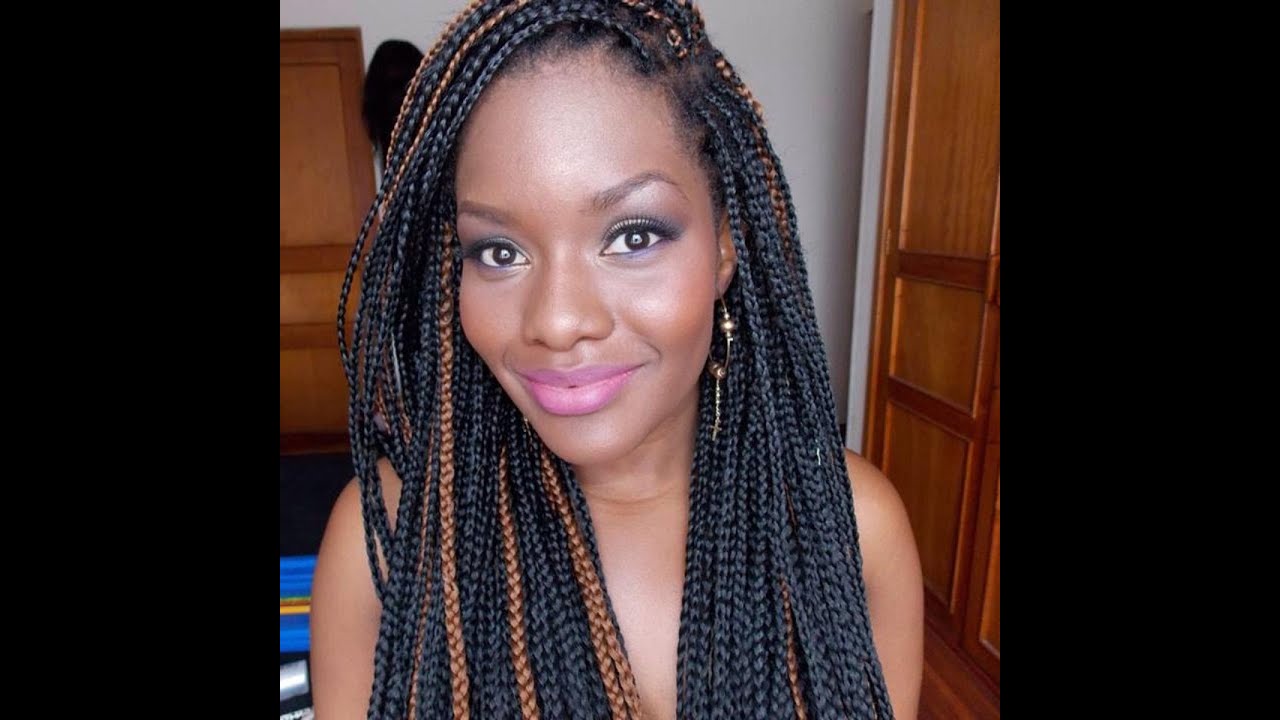 Como Hacer Trenzas Largas / How To Do Box Braids /Protective Styles TUTORIAL...DC