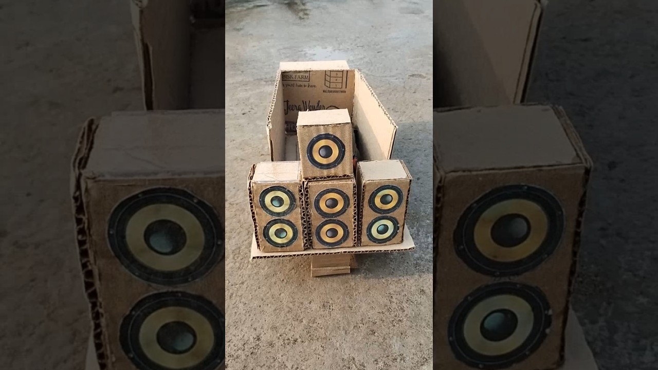 how to make mini dj truck #shorts #viral #dj