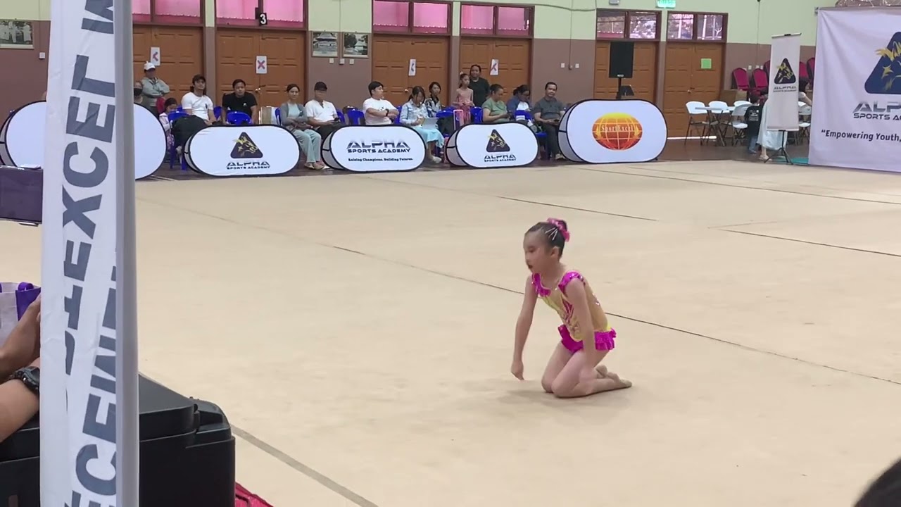 Rhythmic gymnastic -performance from caryl wee 