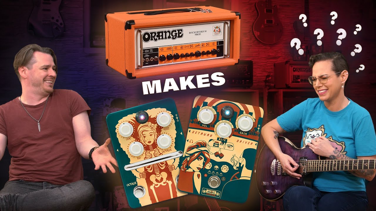 Hold Up… Orange Amps Makes an Octave Fuzz & Overdrive?!