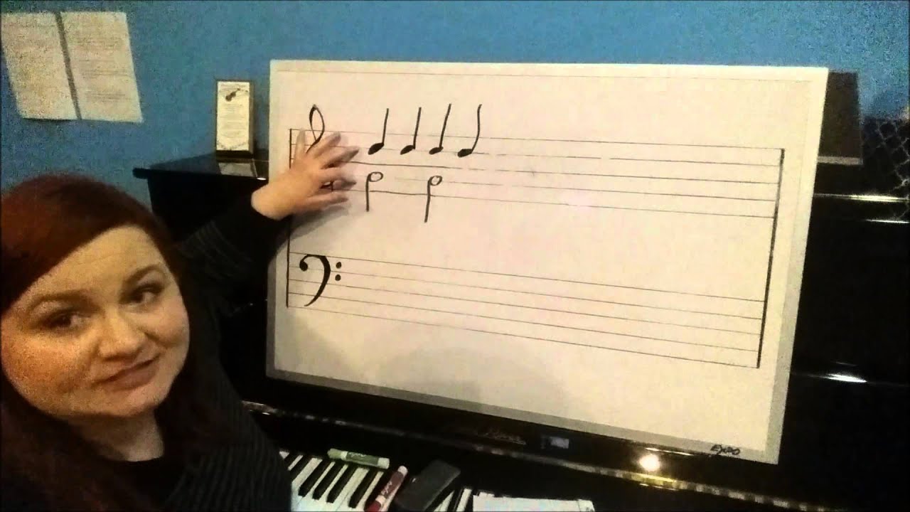 Music Notes Stem Direction piano