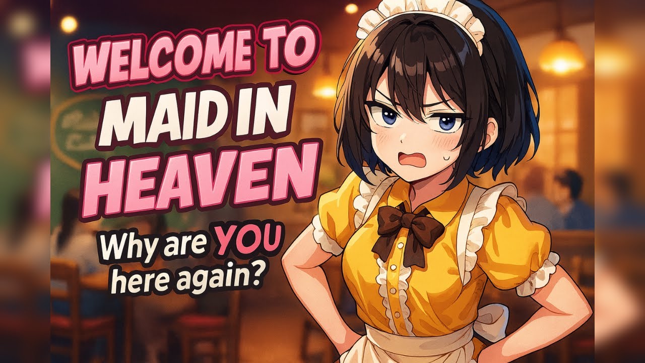 Why Are You Back?! Tsundere Maid ASMR | Café Experience [F4M]