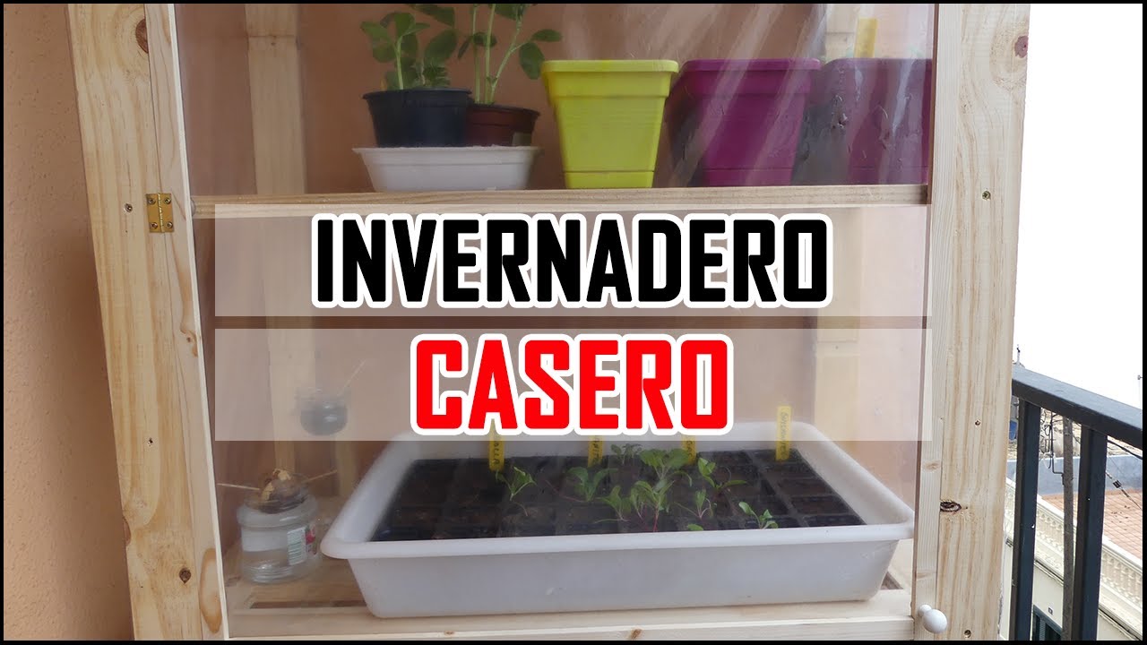 Cómo CONSTRUIR un INVERNADERO CASERO para tus SEMILLEROS | SEEDS | GREENHOUSE | Locos por la huerta