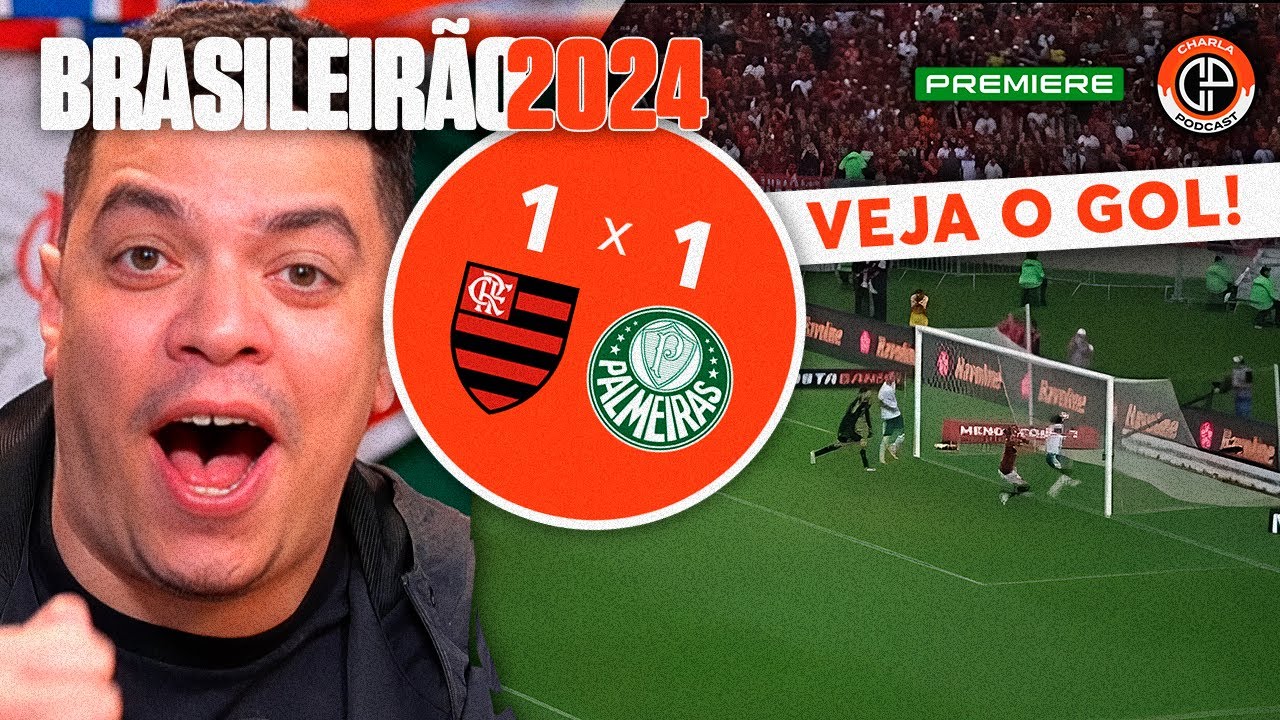 GOL DE EMPATE DO PALMEIRAS CONTRA O FLAMENGO NO MARACANÃ