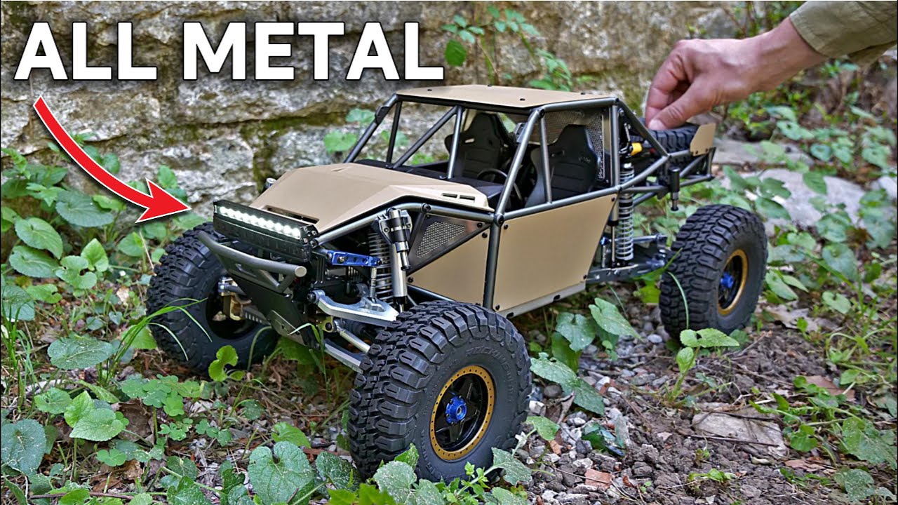 Super Detailed All METAL Offroad 1/8 Car Assembling & Running! | Capo CD 1582X Queen