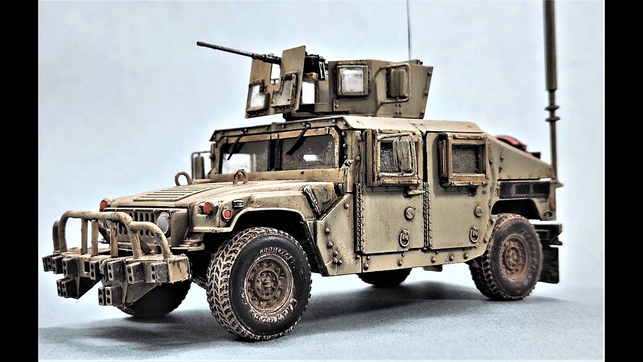 M1151 Enhanced Armament Carrier HUMVEE   (ACADEMY,  1/35 scale)
