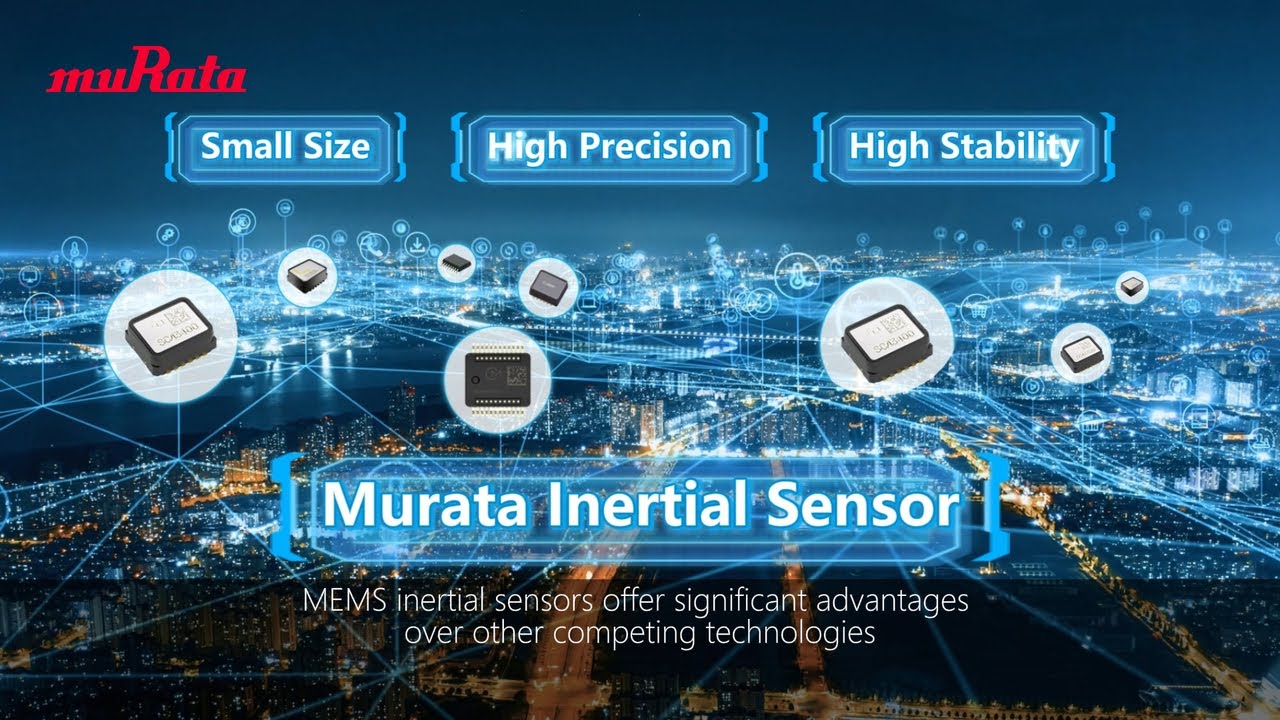 Murata Industrial-Grade MEMS Inertial Sensors for Structural health Monitoring, Heavy Machines ...