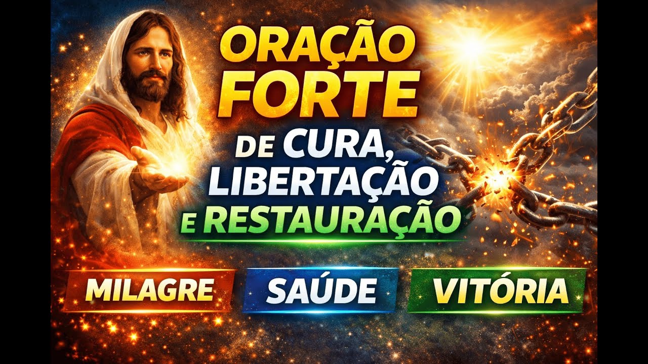 Deus Vai Te Curar Hoje | Oração de Cura, Libertação e Renovação Total