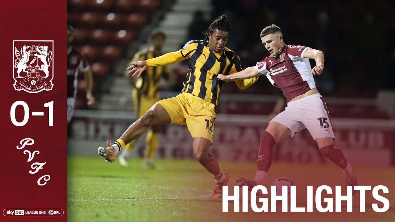 HIGHLIGHTS: Northampton Town 0 Port Vale 1