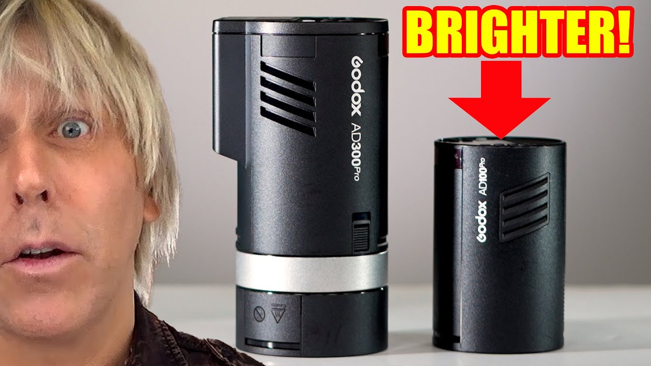 Godox AD300 vs AD100 vs AD200 vs Profoto B10X, B10X Plus Neewer Q300 Q4 photography flash SURPRISE !