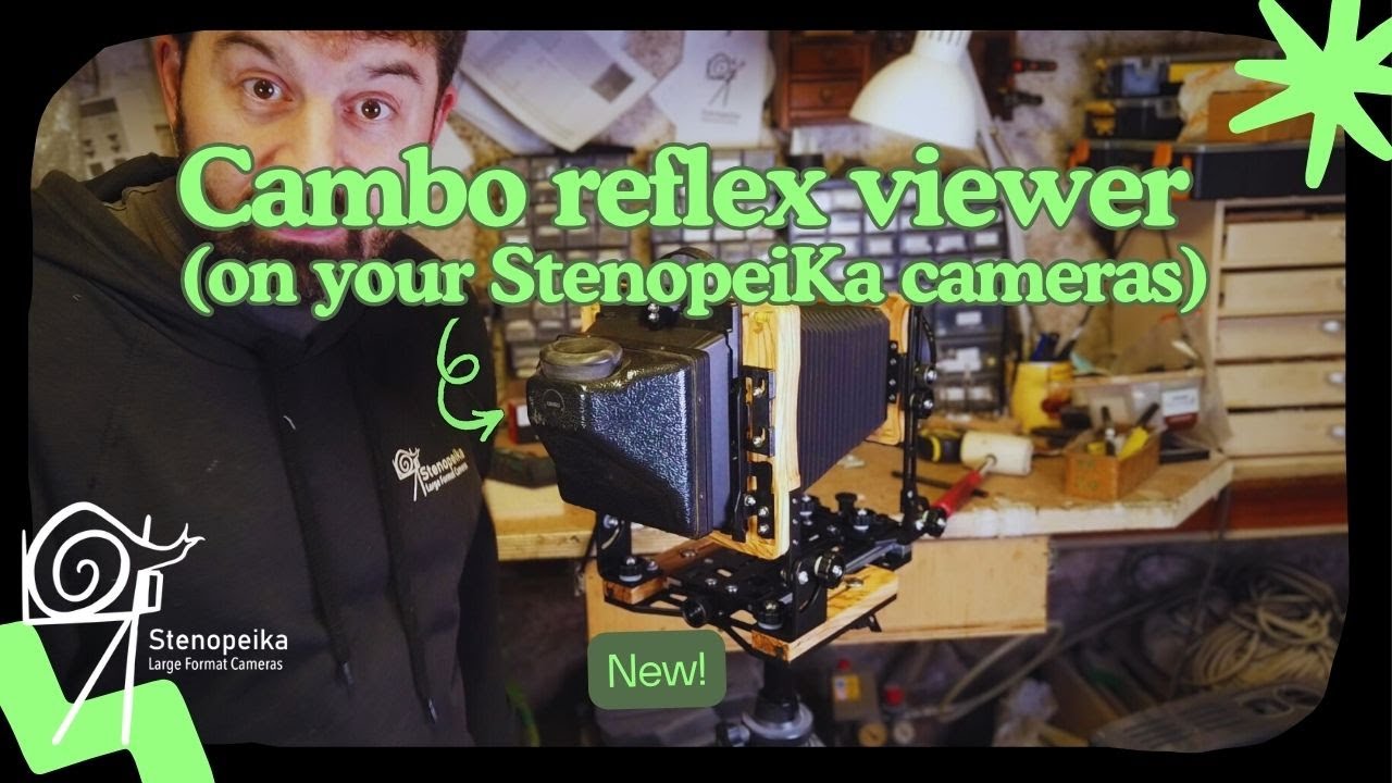 Focus without a dark cloth - Cambo reflex viewer on your StenopeiKa cameras