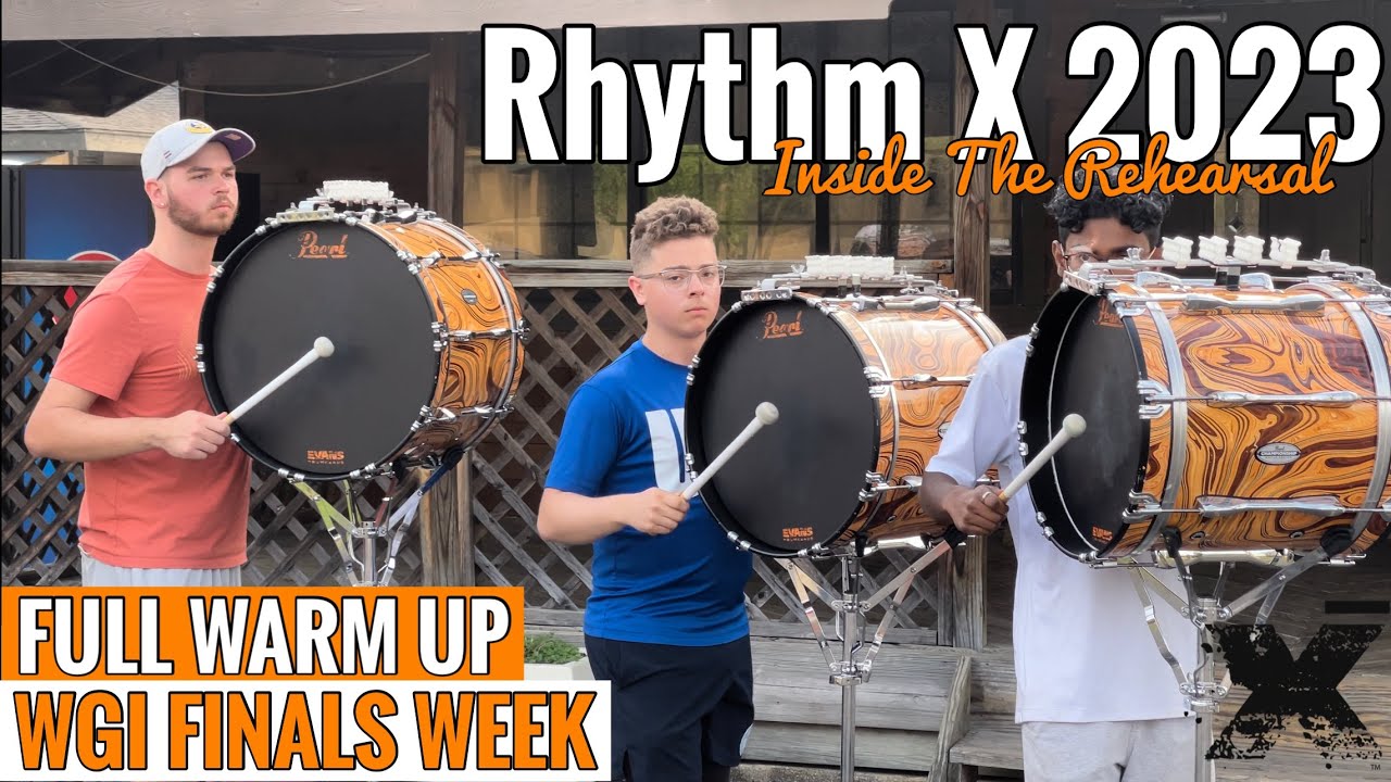 Inside The Rehearsal: Rhythm x 2023 Drumline - | RX BASS |