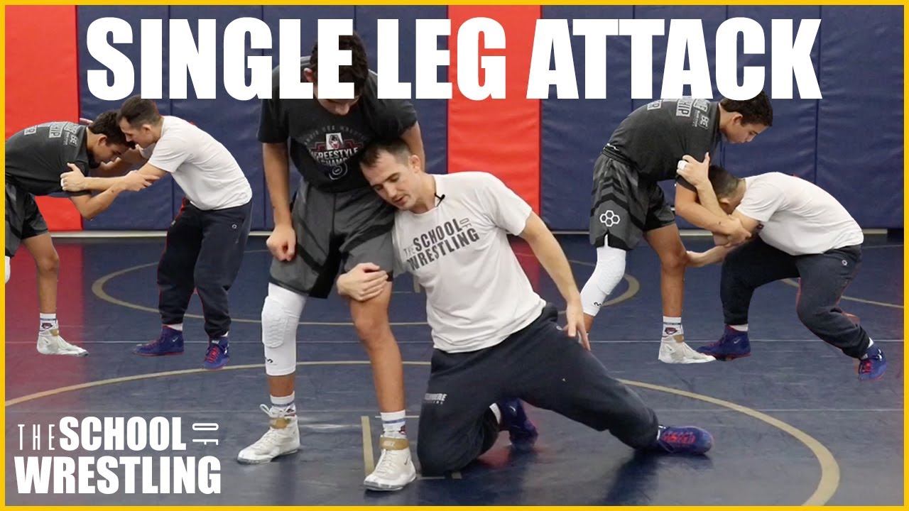 Single Leg Attack - The School of Wrestling Technique