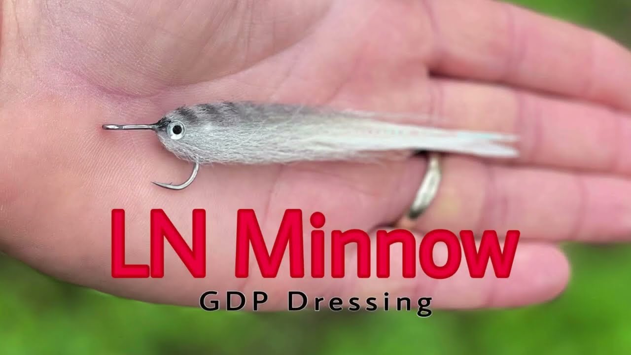 Fly Tying : LN Minnow fly pattern ( Mullet )