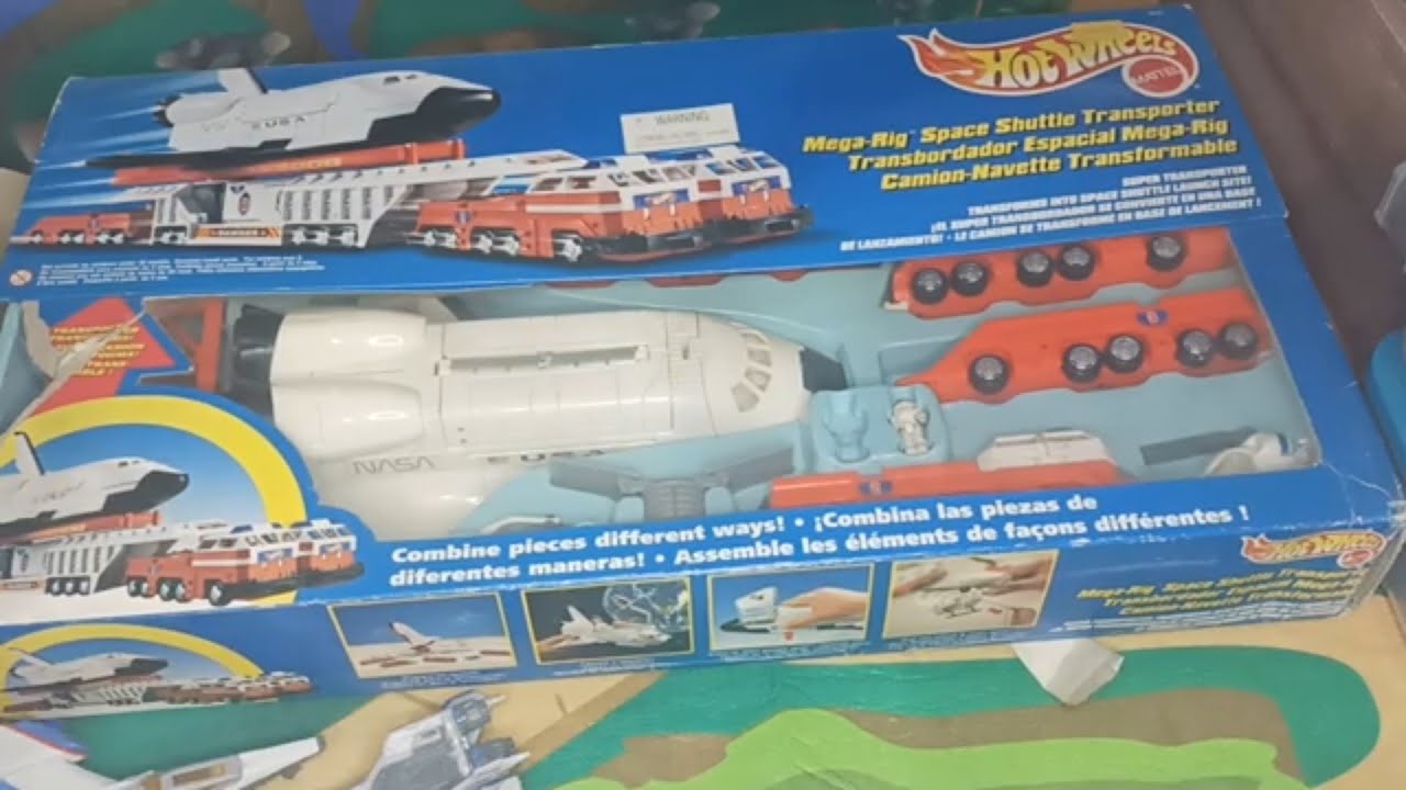 Mega Rig Hotwheels Space Shuttle