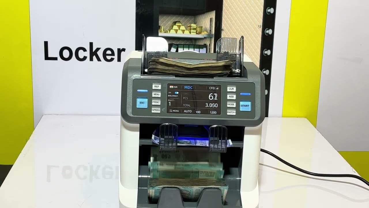Yeh Machine 1 Sec. Mein Fake Note Pakad Leti Hai 😲 |Dual CIS Note Sorting Machine 1+1 Pocket