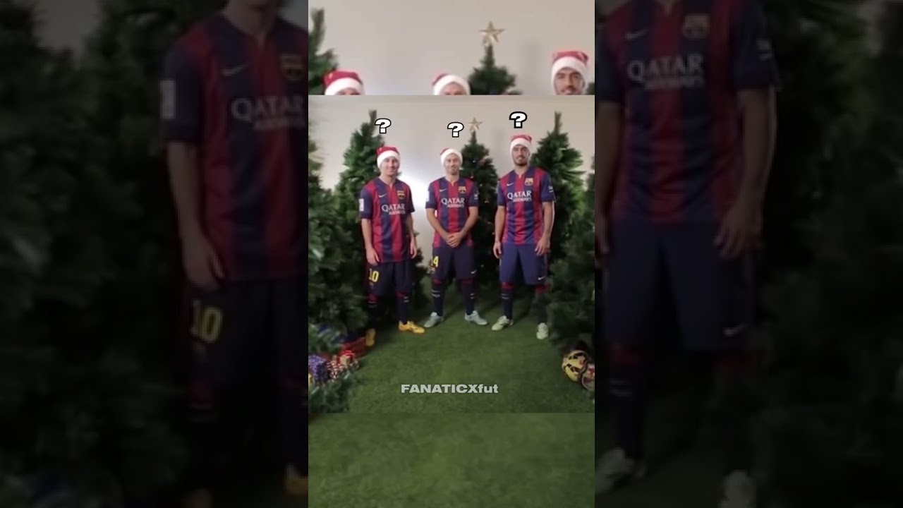 Anunci&oacute; de navidad Messi, Su&aacute;rez y Mascherano || Barcelona #fcbarcelona #messi #suarez #futbol