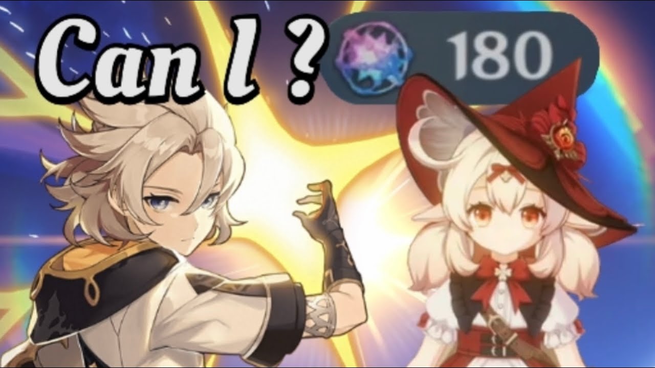 Can I get Albedo and Klee in 180 Wishes? 6.4 Mondstadt Chronical Banner Genshin Impact