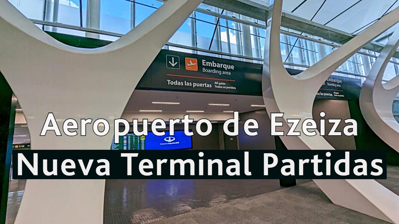 🛫 Así es la NUEVA TERMINAL NTP del aeropuerto de EZEIZA (Argentina) – Recorrido completo