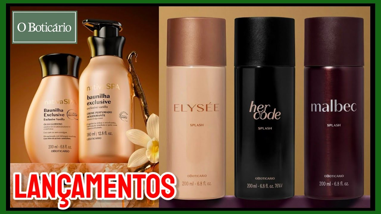 Super Lançamentos Boticário CICLO 08/2026 🤩😱