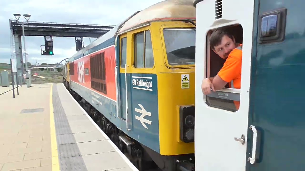66750 & 69004 depart Derby on the BLS Greatest Gathering Shuttle 2 1Aug25