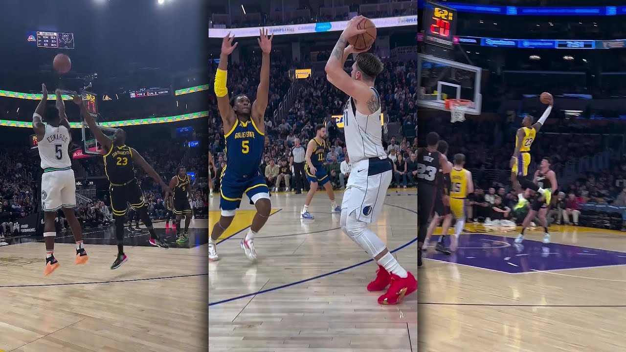 NBA BEST MOMENTS ON COURTSIDE VIEW 2024