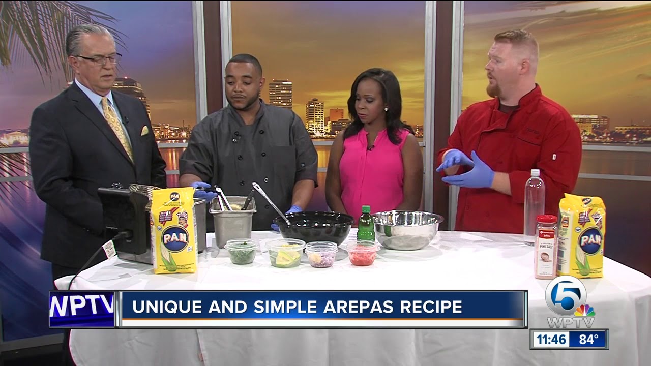 Unique and simple arepas recipe
