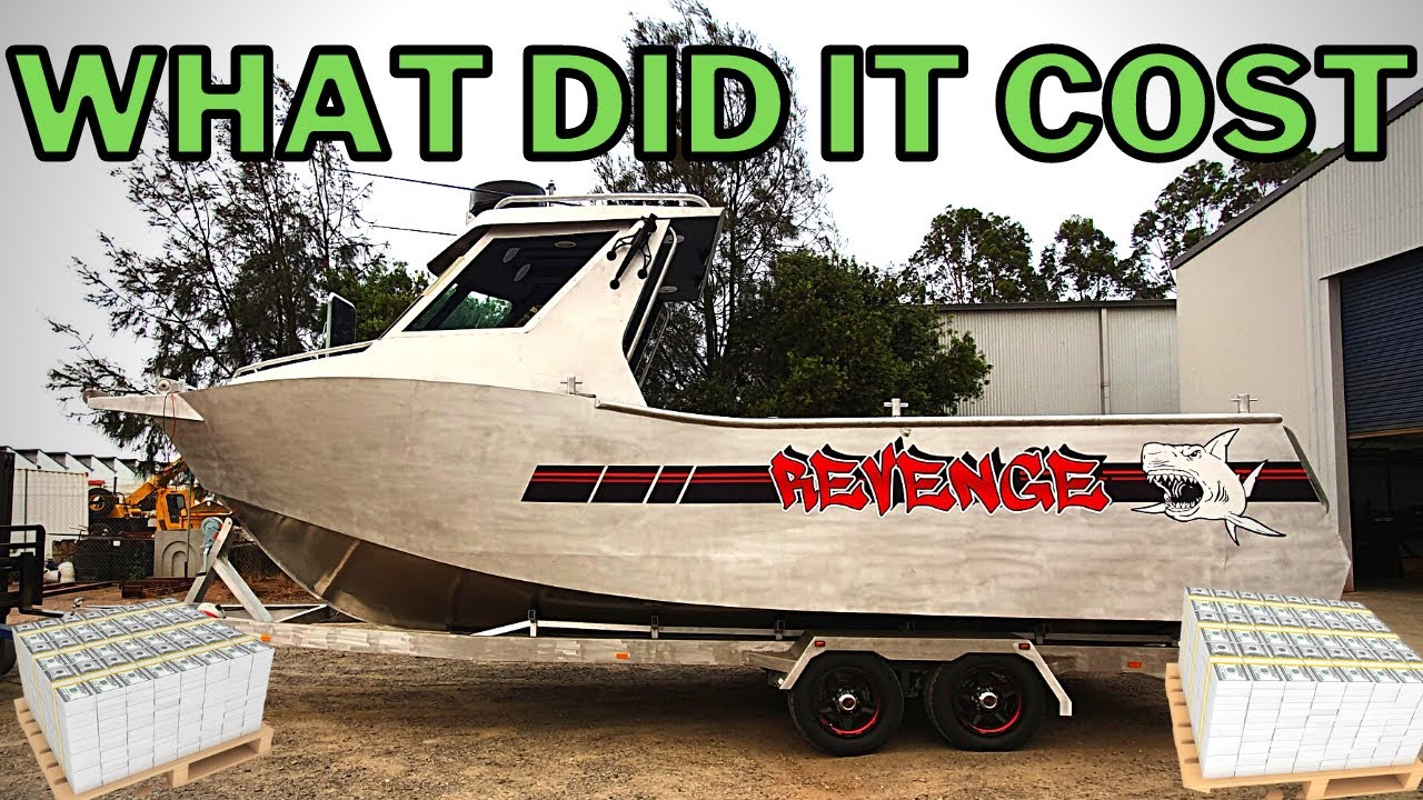WHAT DID IT COST? Custom 8m Plate Boat- DIY Plate Kit Boat Hull Build