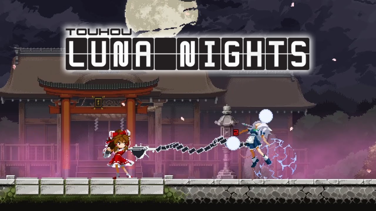 Touhou Luna Night Walkthrough 100% All Item, trash bin, skill and Power up Stage 6 Reimu Hakurei END