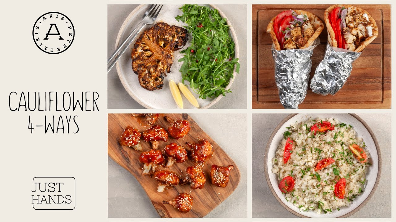 4 Recipes for Cauliflower | Akis Petretzikis