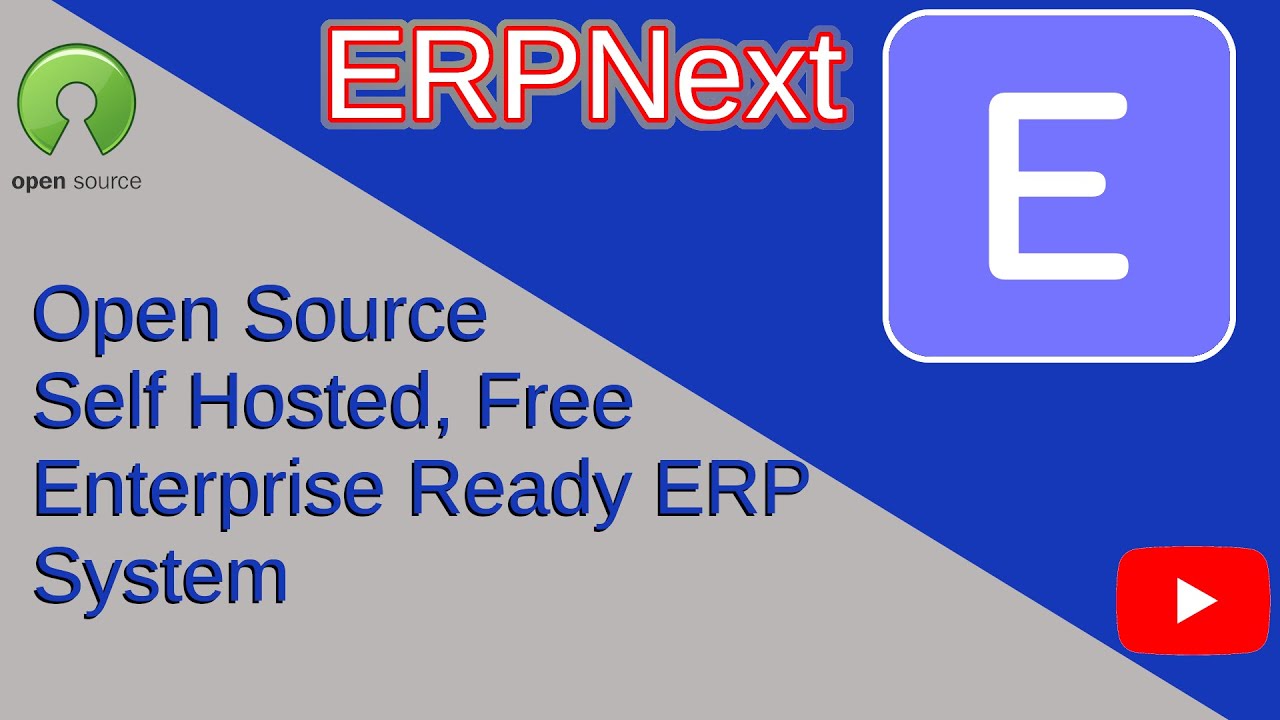 ERPNext is a free, self hosted, open source ERP System that is Enterprise and Production ready.
